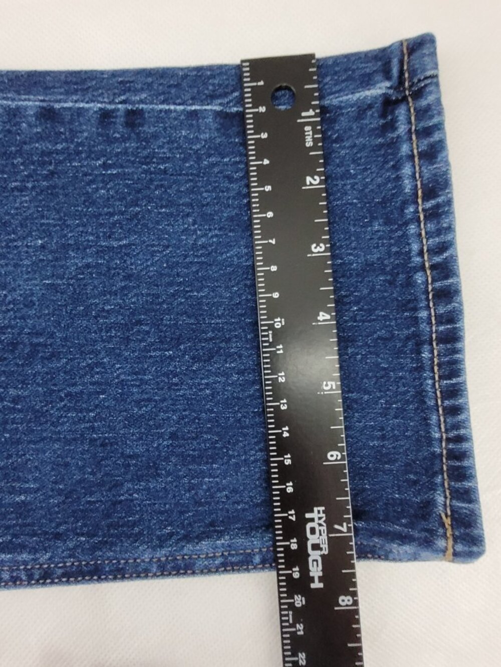 Old Navy Jeans Womens 14 x 31 Blue Medium Wash Stretch WOW Boyfriend Mid Rise - Picture 10 of 12